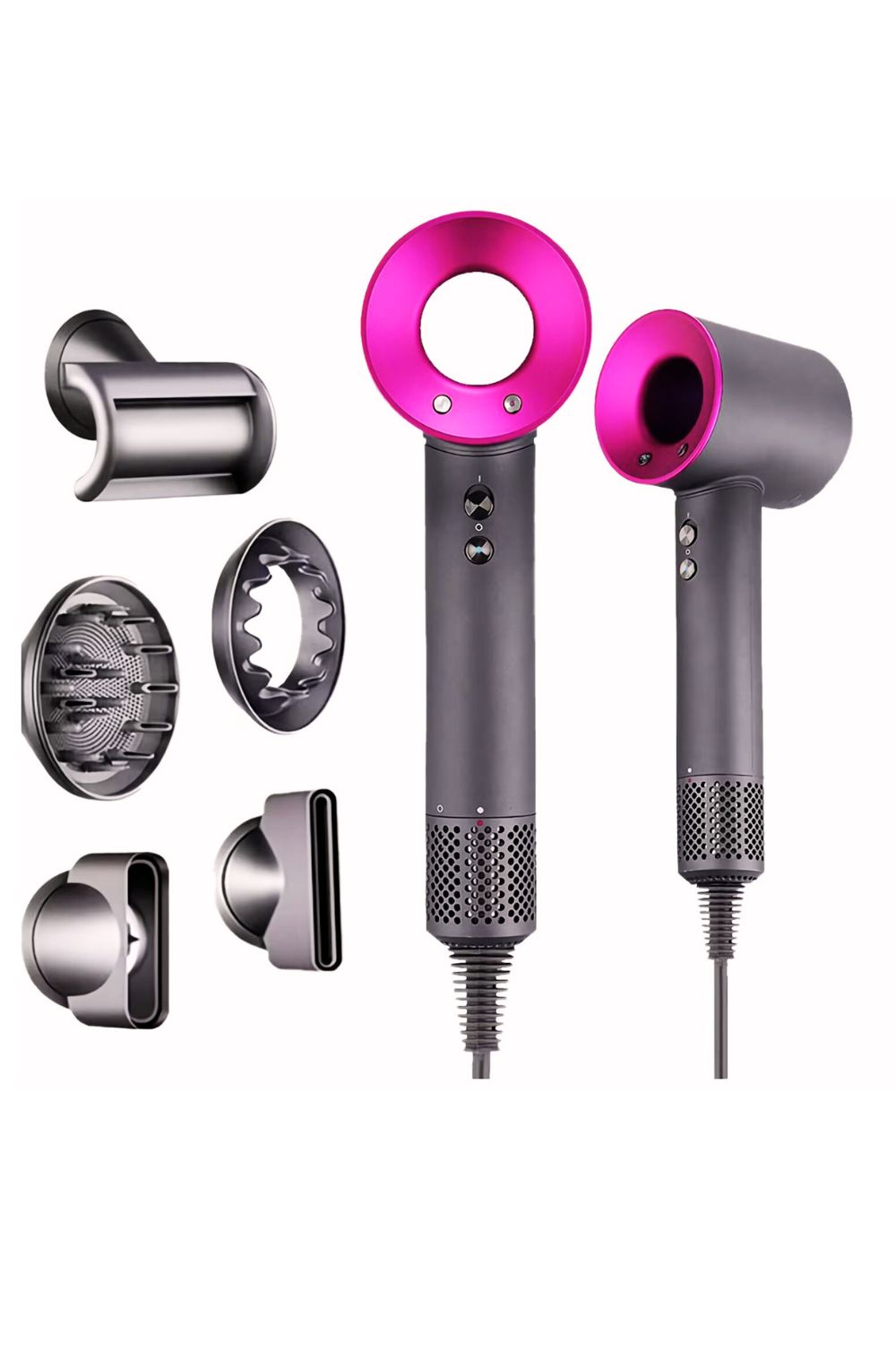 Secador de Pelo Surker Ionico 2000W Potente | 2 Concentradoras y 1 Difusor | 3 Velocidades y 2 Temperaturas | Cuidado del Cabello