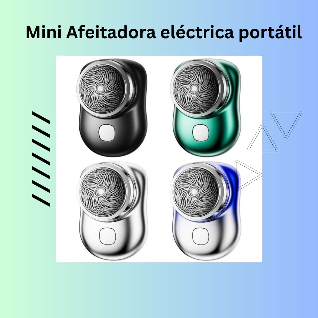 Mini Afeitadora Eléctrica Portátil