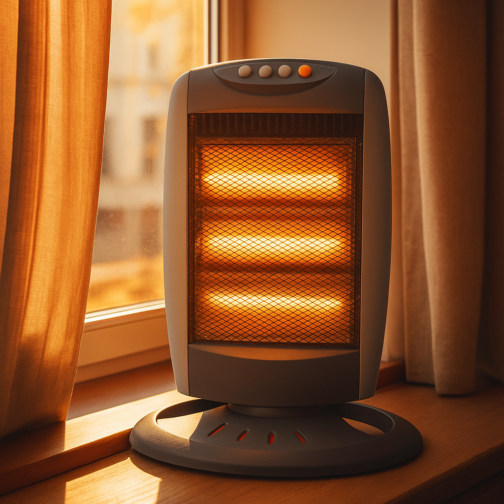 Estufa eléctrica - Style , 1200 W, 3 niveles de calor, 3 barras, Protección sobrecalentamiento, Gris